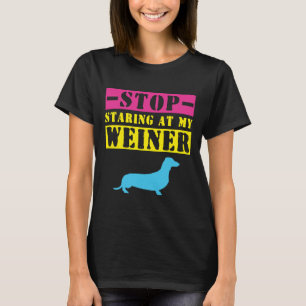 Camiseta Dachshund Funny Weiner Cão
