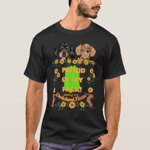 Camiseta Dachshund Funny Wiener Cachorro Coitado Orgulhoso