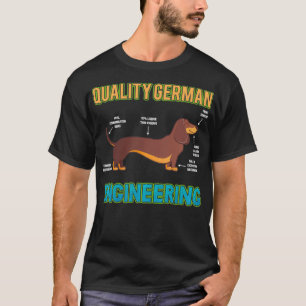 Camiseta Dachshund German Engineering Dog Animal lover Pull