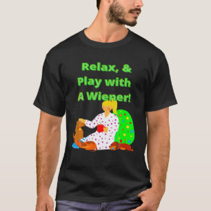 CAMISETA DACHSHUND GIFTS FUNNER WIENER DOG PETROLEIRO CAFÉ