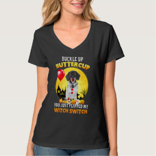 Camiseta Dachshund Happy Halloweiner Halloween Cães