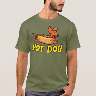 Camiseta Dachshund Hot Dog for Men Women Boys and Girls