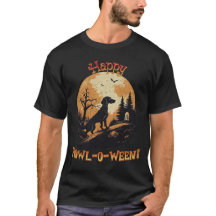 Camiseta Dachshund Howl-O-Ween