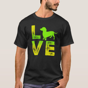 Camiseta Dachshund Loving Boys Girls