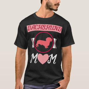 Camiseta Dachshund Mãe Dachshund