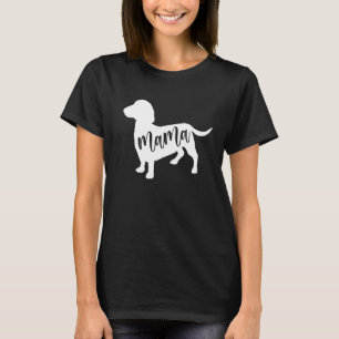 Camiseta Dachshund Mama Para Teckel Sausam Dachshund