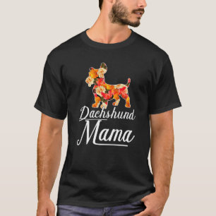 Camiseta Dachshund Mama Salsicha Cão Pet Animal Women Dach