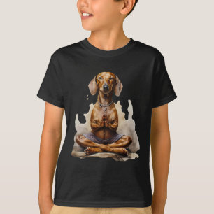 Camiseta Dachshund Muay Thai Boxe Karatê Kickboxing Marti