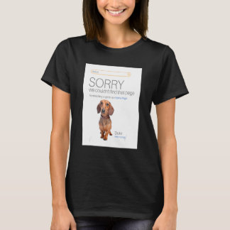 Camiseta Dachshund Online Compra Ecommerce Venler 404 Dog P