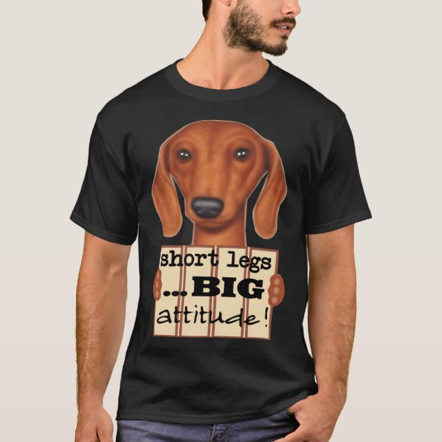 Camiseta Dachshund para 2022 Um belo dachshund 4u (Frente)