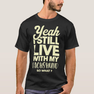 Camiseta Dachshund Para Cachorro, Mãe