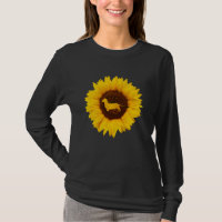 Dachshund Para Homens Salsicha Cão Sunflower Lov