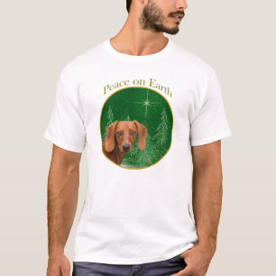 Camiseta Dachshund Peace