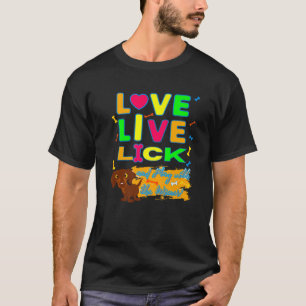 CAMISETA DACHSHUND PET FUNNY WIENER DOG DOG GIFT LOVE LIVE
