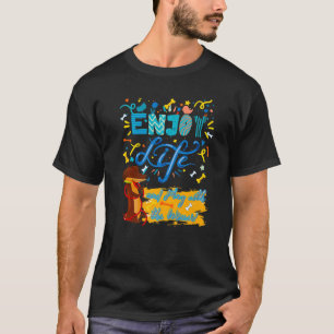 CAMISETA DACHSHUND PET FUNNY WIENER DOG GOSTA DE VIDA POSIT