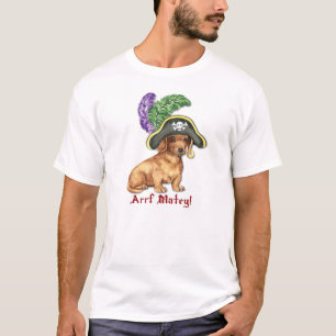 Camiseta Dachshund Pirate