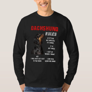 Camiseta Dachshund Regimento Dono do Cachorro Pet I M Cacho