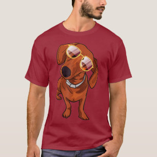 Camiseta Dachshund Shirt Engraçado Presente para Pássaros