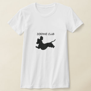 Camiseta Dachshund Silhouette Zoomie Shirt