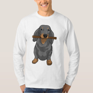 Camiseta Dachshund Stick