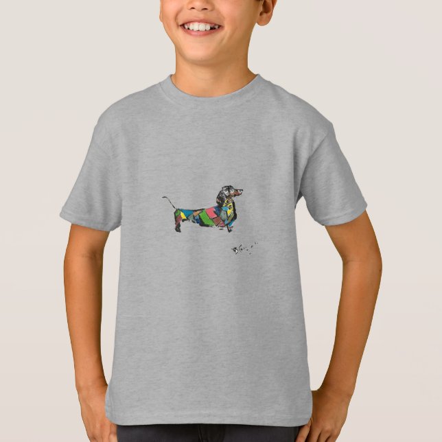 Camiseta Dachshund T-Shirts (Frente)