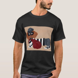 Camiseta  Dachshund Treat Thief burglar