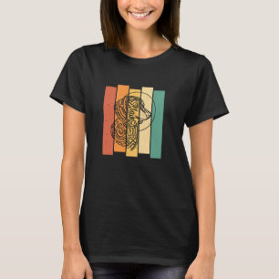Camiseta Dachshund Tribal do Cachinho-Vertro-Wiener - Lua-V