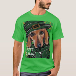 CAMISETA DACHSHUND VERMELHO