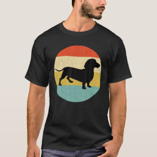 Camiseta Dachshund Vintage Teckel Retro