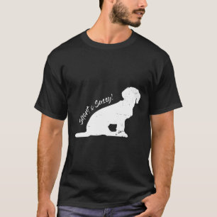 Camiseta Dachshund Weiner Cão Engraçado Curto Amp Sassy Gra
