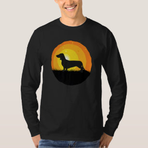 Camiseta Dachshund Wiener Doxen Dog Retro 16