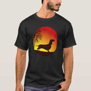 Camiseta Dachshund Wiener Doxen Dog Retro 28