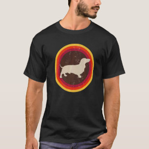 Camiseta Dachshund Wiener Doxen Dog Retro 33