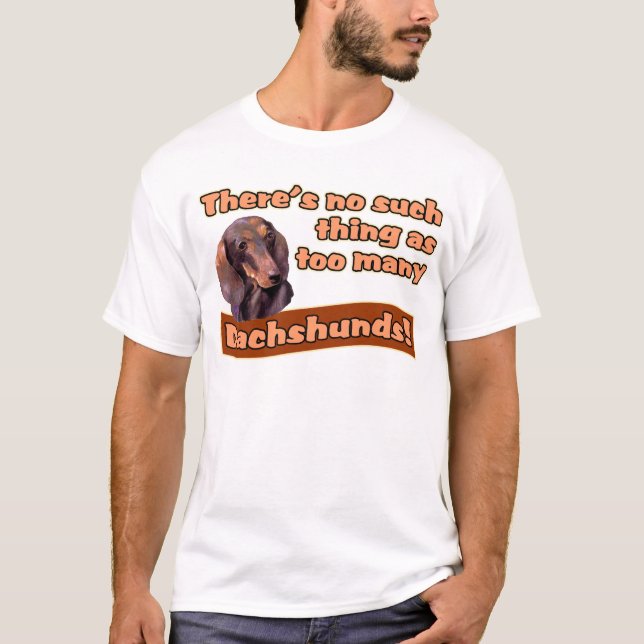 CAMISETA DACHSHUNDS (Frente)