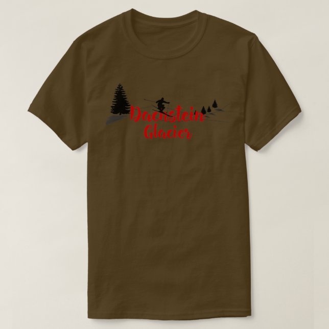 Camiseta Dachstein Glacier Ski Long (Frente do Design)
