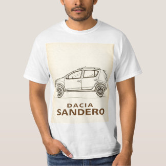 Camiseta Dacia Sandero: Simple, Smart, and Stylish