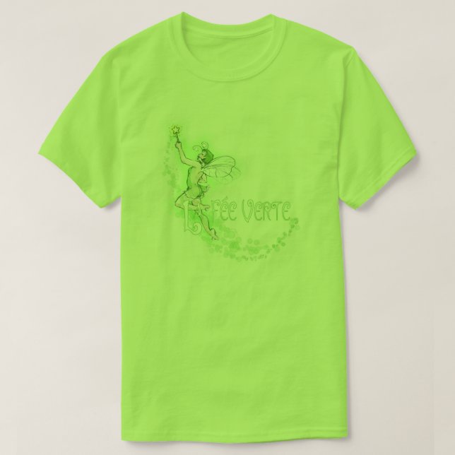 Camiseta Dacil Absinthe La Fee Verte I (Frente do Design)