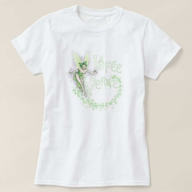 Camiseta Dacil Absinthe La Fee Verte III (Frente do Design)