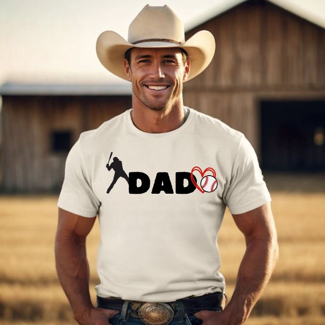 Camiseta Dad baseball t-shirt (Criador carregado)