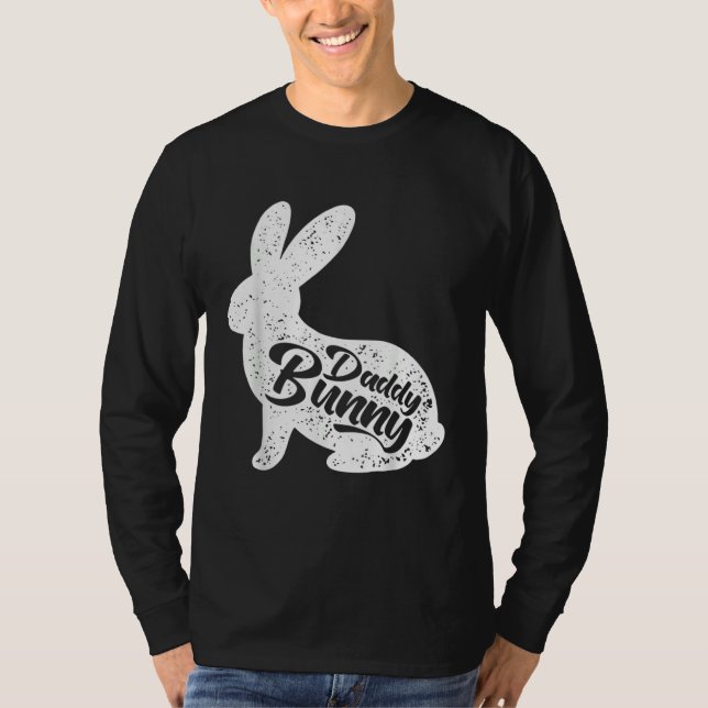 Camiseta Dad Bunny Easter Day Cute Rabbit Daddy Papa Father (Frente)
