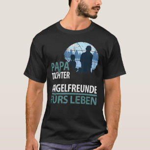 Camiseta Dad & Daughter Fishing Friends Fishing Angel Fathe