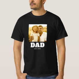 Camiseta Dad Established Script Photo T-Shirt