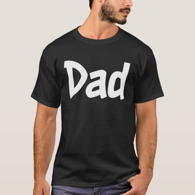 Camiseta DAD  family member vacation party group reunion po (Frente)