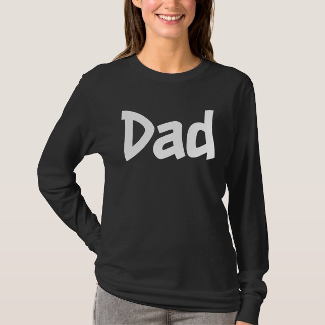 Camiseta DAD  family member vacation party group reunion po (Frente)