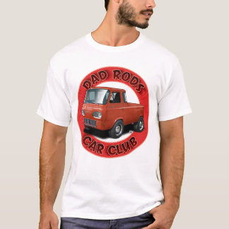 Camiseta Dad Rods Car Club Red Van Up Car T-Shirt