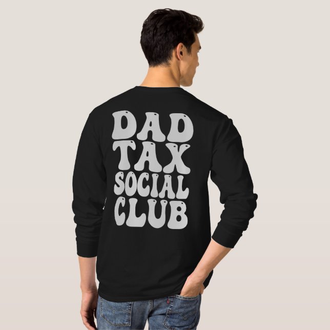 Camiseta Dad Tax Social Club  (Parte Traseira Completa)