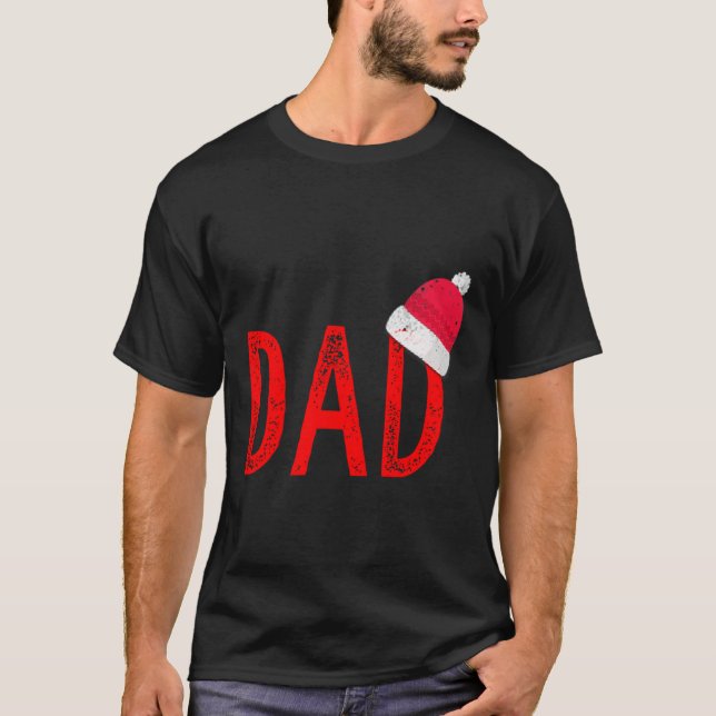 Camiseta Dad - Xmas Pjs - Christmas Pajamas And Xmas Pj Fam (Frente)