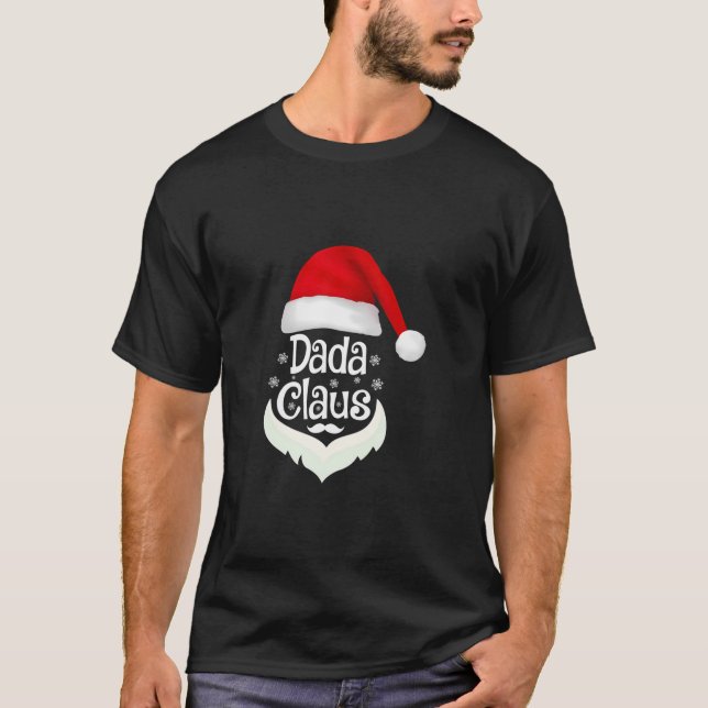Camiseta Dada Claus, Papais noeis de pijama de Natal (Frente)