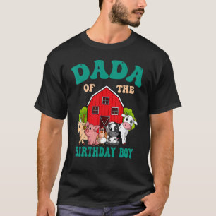 Camiseta Dada Da Família B Do Baile De Fazenda De Aniversár