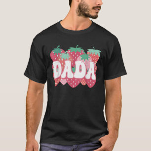 Camiseta Dada Da Primeira Família De Morango De Berry